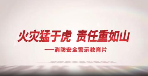 2025年消防安全警示教育片《火灾猛于虎，责任重如山》